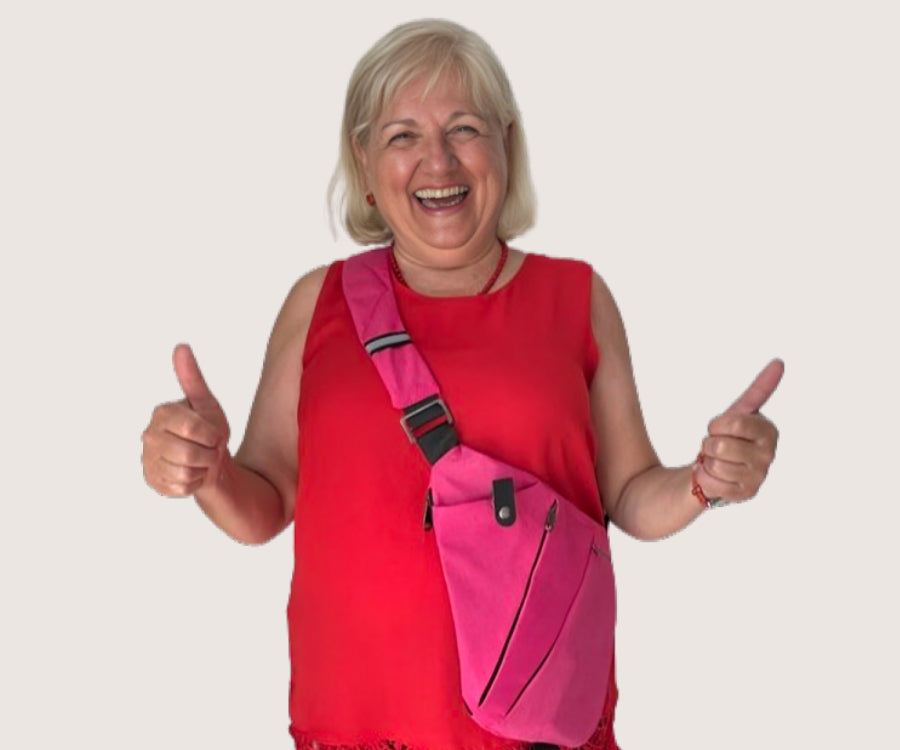 Anti Theft Cross-Body Travel Bag